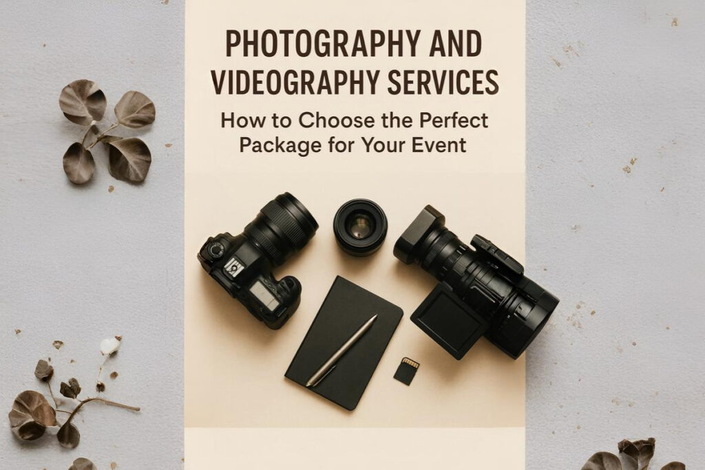 Photography and Videography Services: How to Choose the Perfect Package for Your Event